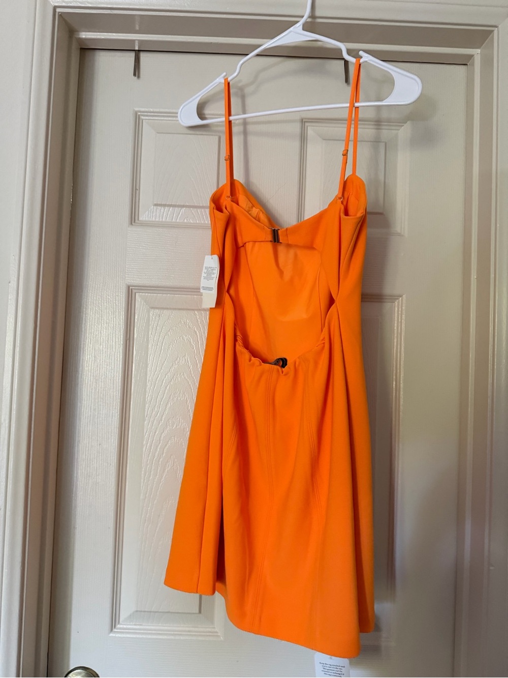 Abercrombie Strappy Orange Mini Dress